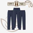[Leve 3 e Pague 2] Calça Feminina Vitória Ajustável em Algodão e Elastano | Ajuste Perfeito ao Seu Corpo