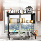 Organizador de Cocina Multifuncional en Acero Inoxidable + REGALO: Kit de Utensilios