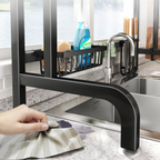 Organizador de Cocina Multifuncional en Acero Inoxidable + REGALO: Kit de Utensilios